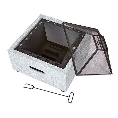 Premier MGO Metal Fire Pit Large Faux Concrete – Premier