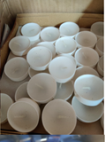 BARGAIN! 100 x WHITE COLOURED CASE TEA LIGHTS CANDLES TEALIGHTS - Retail ABC - Branded Goods - Discount Prices