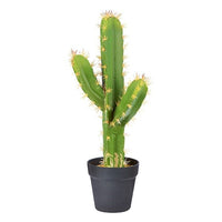 Artificial Plants 53cm Saguaro Cactus Garden home plant in pot Premier