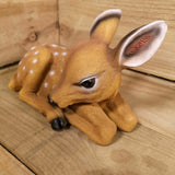 Premier Christmas 26x16cm Adorable Resting Fawn Decoration in Polyresin - Retail ABC - Branded Goods - Discount Prices