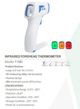 Digital Infrared Forehead Thermometer Room Non-Contact Temperature Gun For Adult Hetaida