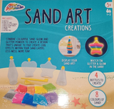 Sand Art Bottles Jar Kids Girls Craft DIY Hobby Party Activity Toy Game Kit Set Kreative Kids