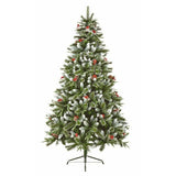 2.1m / 7ft New Jersey Spruce Cones & Berries PVC Christmas Indoor Natural Look Premier
