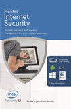 DOWNLOAD McAfee Internet Security Latest Software - 1 Year - ONE USER - EMAILED McAfee