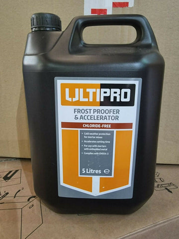 Ultipro Chloride Free Frost proofer COLD WEATHER PROTECTION FOR MORTAR Mix Ultripro
