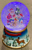 Premier Colour Changing Musical Water Spinning Santa, Snowman Battery Snow Globe - Retail ABC - Branded Goods - Discount Prices