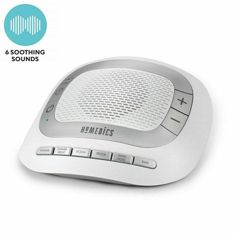 HoMedics SoundSpa Rejuvenate Soothing Sounds Auto-off White Noise Help Sleep Aid HoMedics