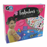 BRAND NEW BOXED KIDS GIRLS GRAFIX FABULOUS BEAD TATTOO STUDIO ART SET GIFT TOY Grafix
