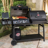 Char-Griller Duo Gas and Charcoal Barbecue with Side Burner Char-Griller
