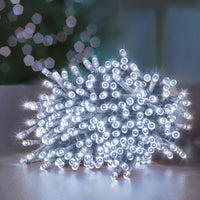 Premier 200 Multi-Action Xmas Lights  LED Supabrights Warm white & white Premier Decorations