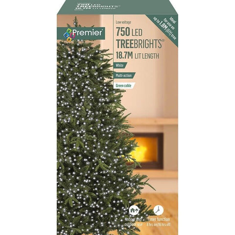 Premier 750 warm-white LED Indoor & Outdoor Multi-Action Treebrights with Timer Premier