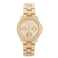 Juicy Couture Women's Quartz Watch Gold Dial Analogue Display Bracelet 1901105 - Retail ABC - Branded Goods - Discount Prices