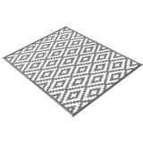Reversible Diamond Pattern Outdoor Garden Rug Indoor Lightweight Washable Patio the outdoor living company