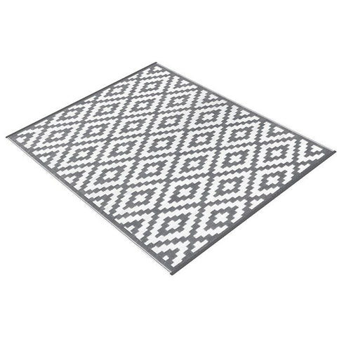 Reversible Diamond Pattern Outdoor Garden Rug Indoor Lightweight Washable Patio the outdoor living company