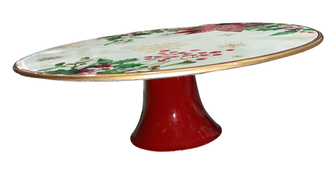 Premier Pedestal Dessert Round Holder Party Christmas 12 Inch Iron Cake Stand - Retail ABC - Branded Goods - Discount Prices