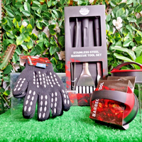 6PC BBQ Cooking Tool Utensil  Barbecue set The Garden Grill Company