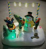 Premier Battery Operated LED Light Up Christmas Glittered Snow Scene Decoration - Retail ABC - Branded Goods - Discount Prices