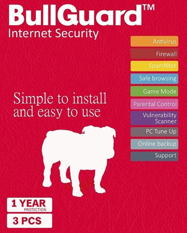 BullGuard Internet Security 2022 1 Year 1 Devices - Windows MAC Android BullGuard
