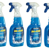 4 X 500ml De Icer Trigger spray DEICER TO -15 Carplan Autocare De-icer 4 pk Carplan