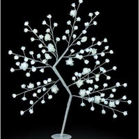 1.2m 120 Warm White LED Rose Flower Christmas Tree - PREMIER Premier