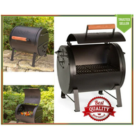 Char-Griller Table Top Grill And Side Fire Box Charcoal BBQ Char-Griller