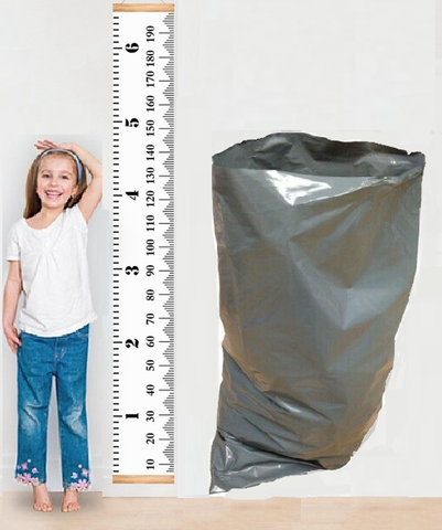 25 BAGS!!! HEAVY DUTY PLASTIC POLYTHENE BAG VERY LARGE STRONG SACKS 150cm x 76cm BISTARR