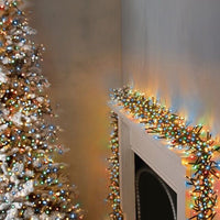 Premier Christmas Lights 768 LED Compact Cluster 4.5m lit length Multi Premier