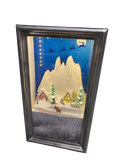Premier Light Up Musical LED Snow Scene Christmas Musical Frame Decoration Premier