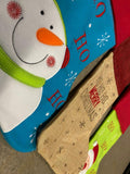 Premier 3 Pack Santa Claus and Snowman Friends Xmas Eve Stocking Sacks - Retail ABC - Branded Goods - Discount Prices