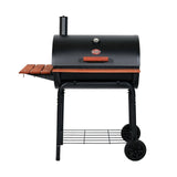 Char-Griller Wrangler Charcoal BBQ with Wooden Shelves Char-Griller