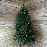 Premier 7ft Pre Lit  Oregon Pine PVC Christmas tree Multi-Action Warm White LEDs - Retail ABC - Branded Goods - Discount Prices