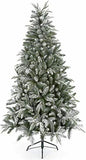 Premier 1.8m (6ft) Snow Flocked Frosted Lapland Spruce Indoor Christmas Tree Premier