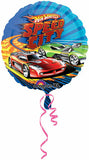 4 x  Hot Wheels Speed City Cars Car Official Foil Balloon 18" Anagram New - Retail ABC - Branded Goods - Discount Prices