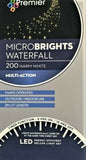 MicroBrights Waterfall 200 Warm White LED Multi-Action Timer In / Outdoor Lights - Retail ABC - Branded Goods - Discount Prices