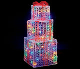 25 / 35 / 45cm Lit Soft Acrylic Parcels 80 Multi-Colour LEDs Indoor Christmas - Retail ABC - Branded Goods - Discount Prices