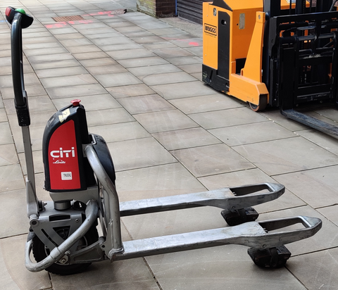 Linde Citi Electric Drive Pallet Truck Pump Power Pumptruck Electronic - 500kg - Retail ABC - Branded Goods - Discount Prices