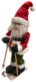 Premier Plush Battery Operated Skiing Musical Santa Claus 52cm Decoration - Retail ABC - Branded Goods - Discount Prices