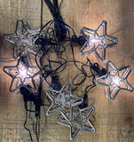 Premier 6 Connectable Silver Star Warm White LED Snowing Action String Lights - Retail ABC - Branded Goods - Discount Prices