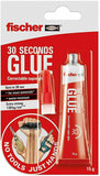 2 x Fischer Extra Strong Super Glue Water Resistant 30 Seconds SUPER STRONG GLUE Fischer