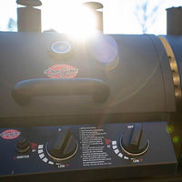 Char-Griller Duo Gas and Charcoal Barbecue with Side Burner Char-Griller