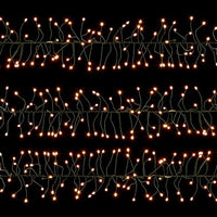288 LED UltraBrights Multi-Action Christmas Garland Rose Wire Lights WARM WHITE Premier