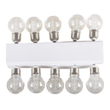 Battery Operated 10x5cm Retro Bulb Warm White LED Light Set Indoor & Outdoor Use Premier Nostalgia