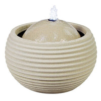 Indoor/Outdoor Garden summer Orb Water Feature With LEDs The Outdoor living company