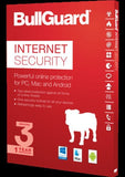 Bullguard Internet Security 2022 - 3 Devices - 2 Years-  All Windows + MAC BullGuard