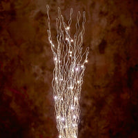 1M Rose Gold Light Up Twigs Warm White Christmas Decorations Premier