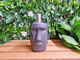 The Outdoor Living Company Oil Burner Statue MOAI TIKI Head Garden Smile The Outdoor living company