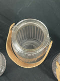 Set of 3 Tea Light Candle Clear Glass Candle Holder Jar Wedding & Home Decor Home Decor
