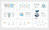 SEO Agency Infographics Presentation Bundle PowerPoint Unique Templates Creative