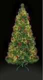 CHOICE OF Fibre Optic Flashing Colour Changing Christmas Trees LEDs 4ft / 5ft Premier