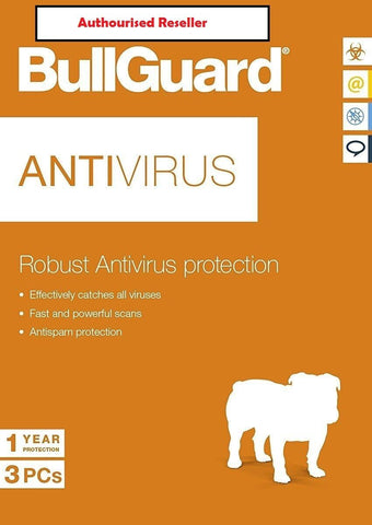 NEW Download Official BullGuard Robust Anti Virus 2022 2 Year 1 User PC/ANDROID BullGuard